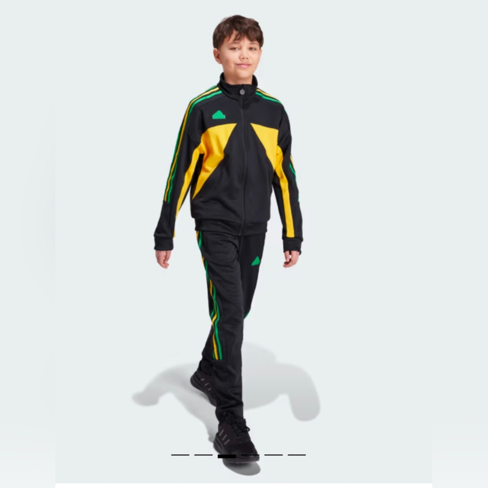 🖤💚💛 NWT Adidas: Jamaica Track Suit 💛💚🖤